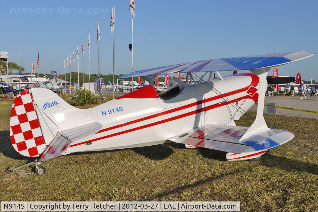 N914S, 1976 Pitts 105 Special C/N 106, Static Exhibit at 2012 Sun N Fun