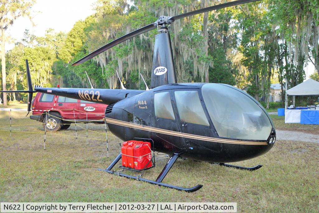 N622, 2002 Robinson R44 II C/N 10003, Static Exhibit at 2012 Sun N Fun