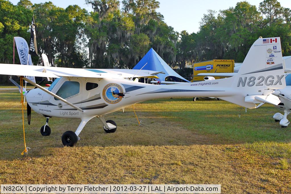 N82GX, Remos GX C/N 305, Static Exhibit at 2012 Sun N Fun