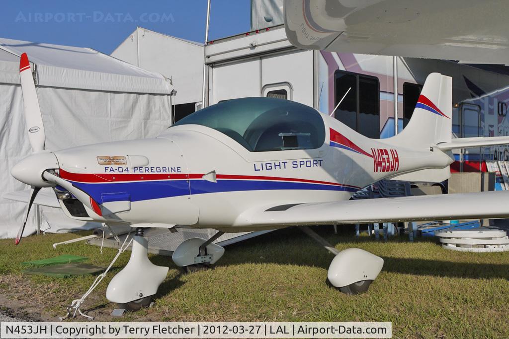 N453JH, Flaming Air FA-04 Peregrine C/N FA 04-0108, Static Exhibit at 2012 Sun N Fun