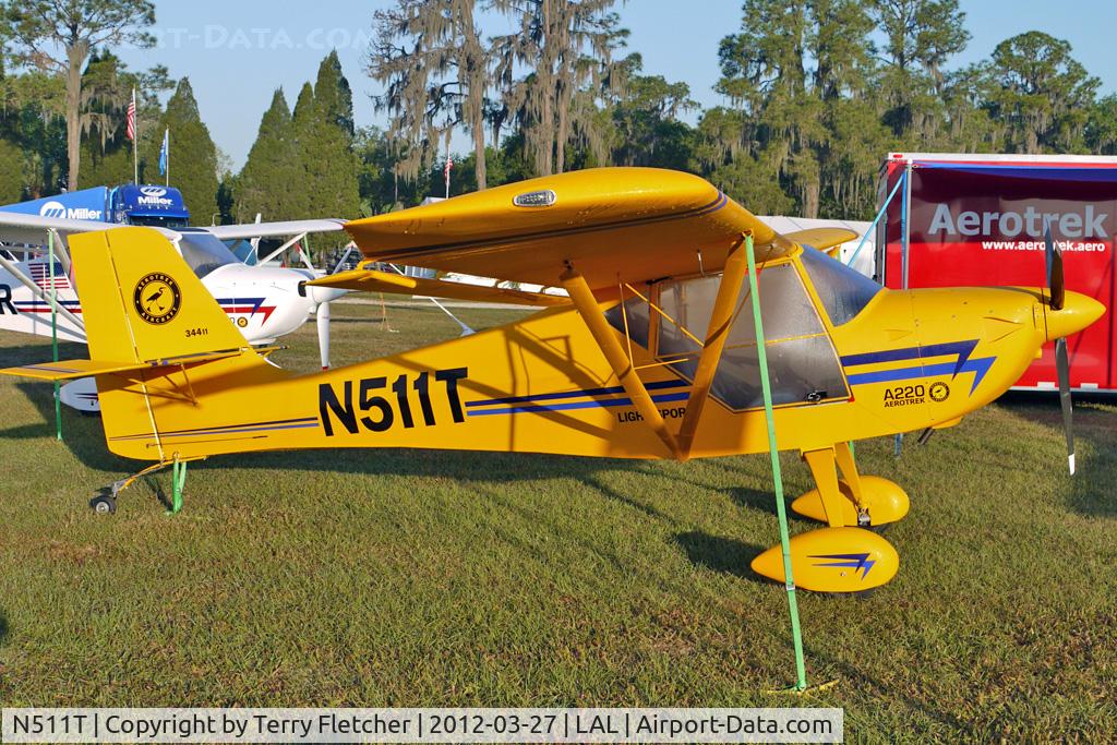 N511T, 2011 Aeropro CZ A220 C/N 34411, Static Exhibit at 2012 Sun N Fun