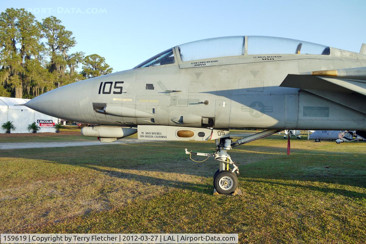 159619, Grumman F-14A Tomcat C/N 166, At Lakeland Museum