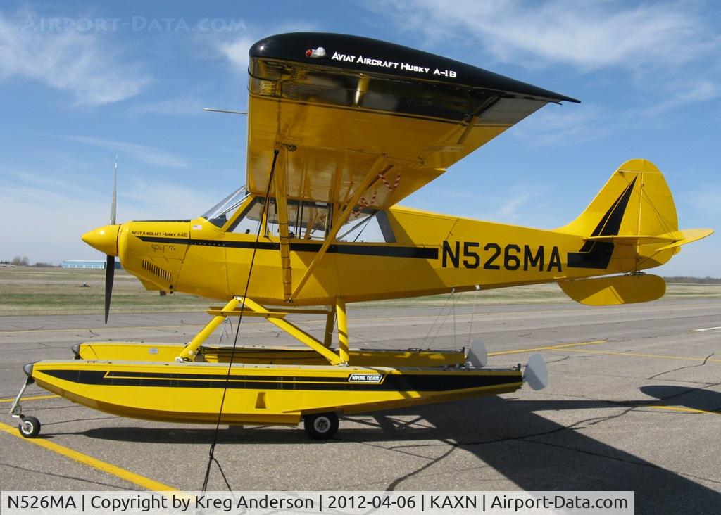 N526MA, 2001 Aviat A-1B Husky C/N 2142, Aviat A-1B Husky equipped with floats.