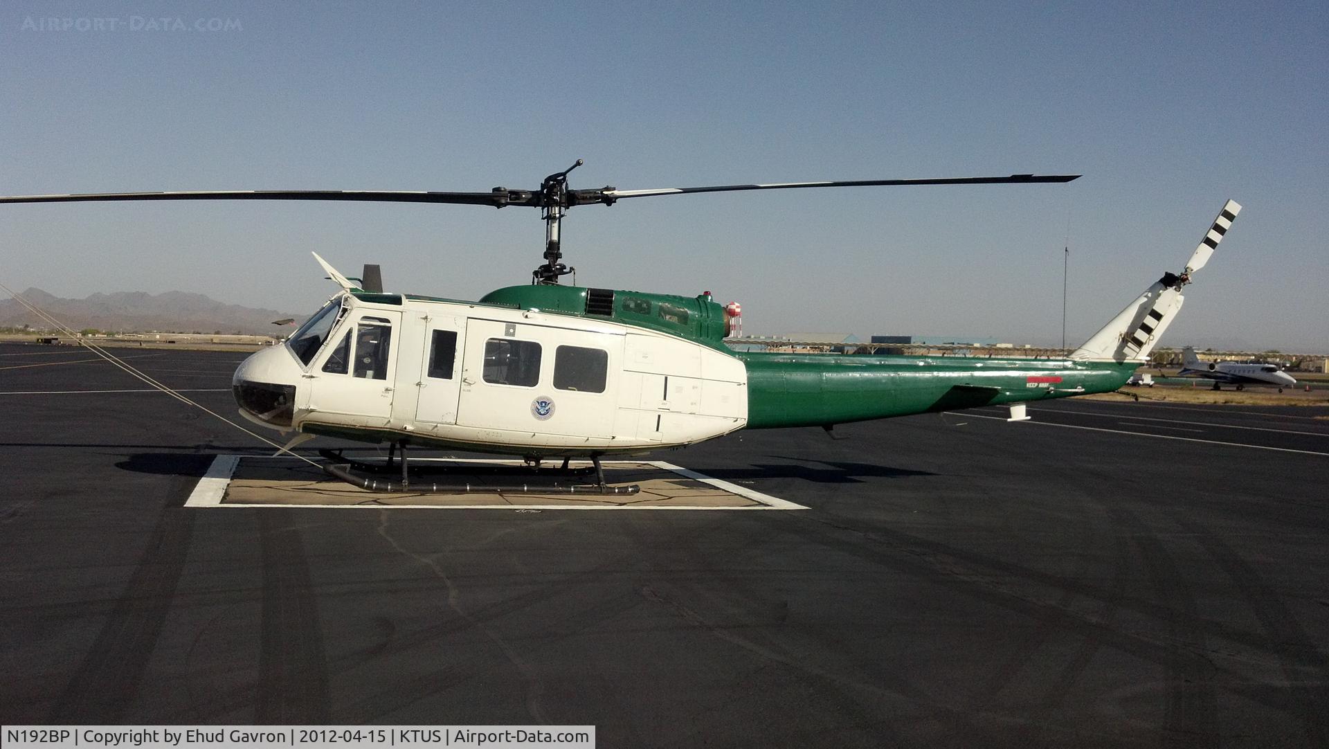 N192BP, Bell UH-1H Iroquois C/N 5177 (65-10133), Huey at Tucson