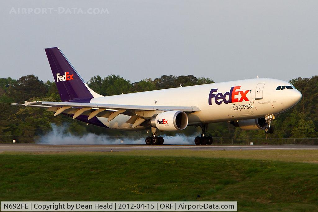 N692FE, 2007 Airbus A300F4-605R C/N 0878, 