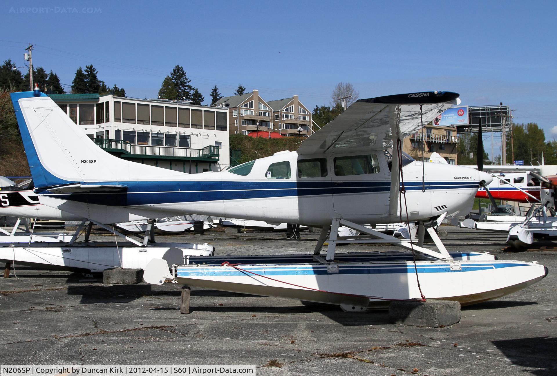 N206SP, 1965 Cessna P206 Super Skylane C/N P206-0111, Nice amphibian Cessna 206