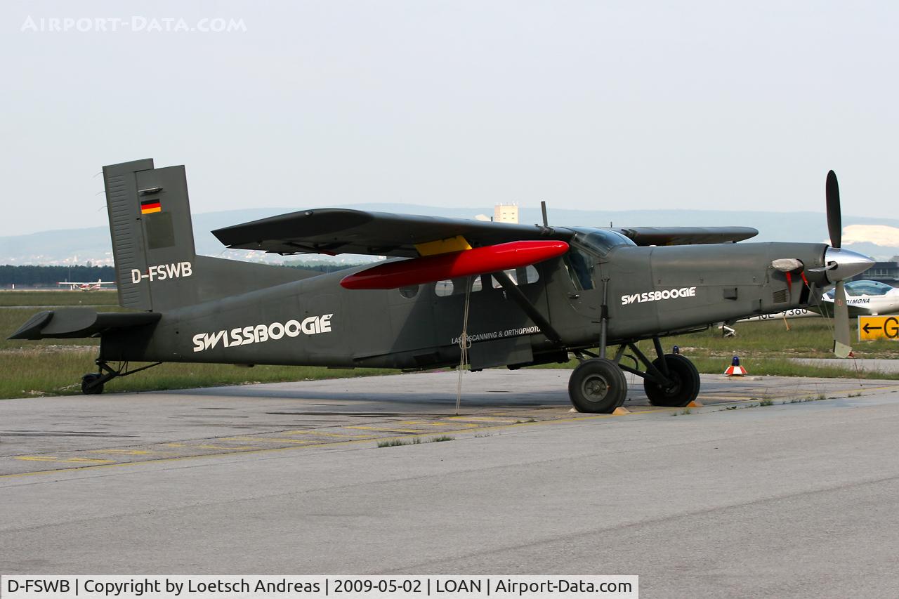D-FSWB, Pilatus PC-6/B2-H4 Turbo Porter C/N 863, Pilatus