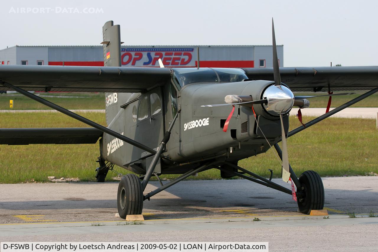D-FSWB, Pilatus PC-6/B2-H4 Turbo Porter C/N 863, Pilatus