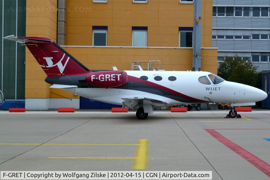 F-GRET, 2008 Cessna 510 Citation Mustang Citation Mustang C/N 510-0141, visitor