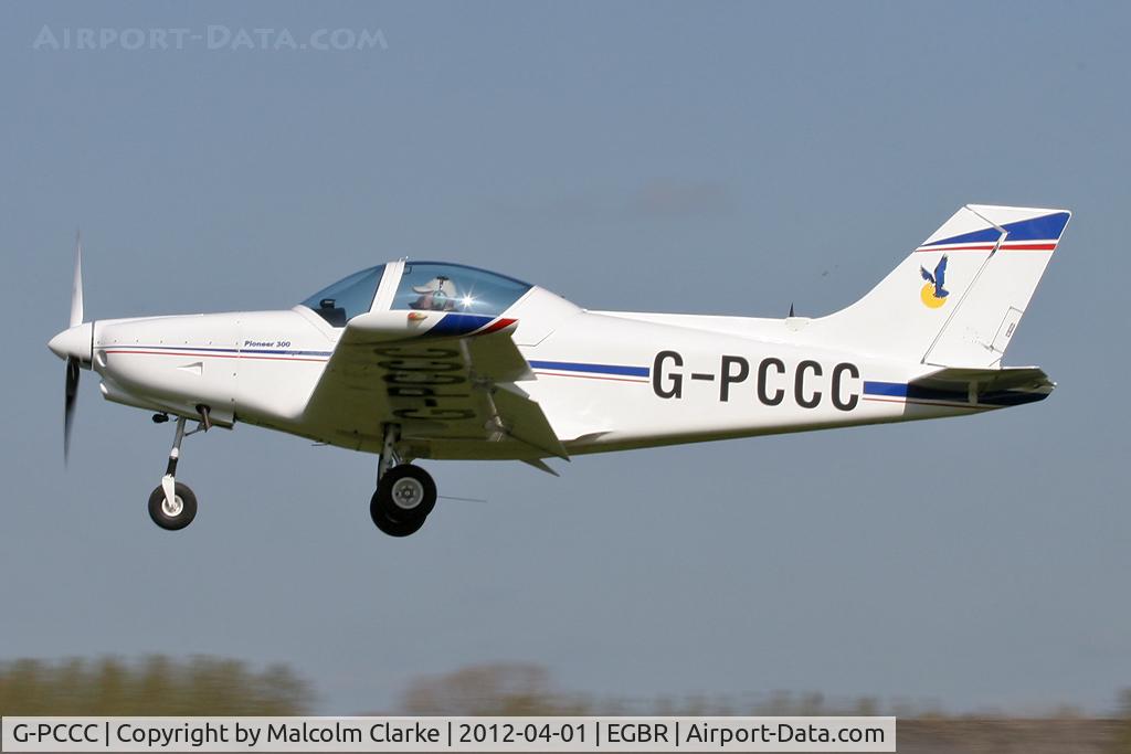 G-PCCC, 2004 Alpi Aviation Pioneer 300 C/N PFA 330-14220, Alpi Aviation Pioneer 300, Breighton Airfield's 2012 April Fools Fly-In.