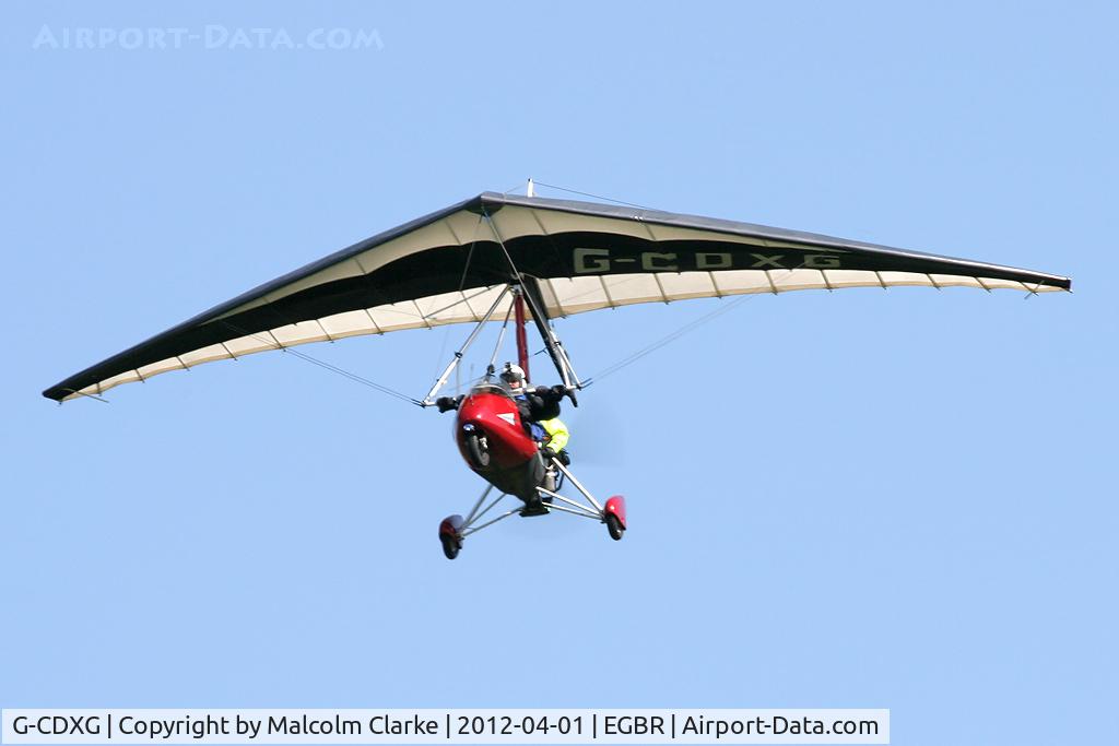 G-CDXG, 2006 Pegasus Quantum 15-912 C/N 8180, Pegasus Quantum 15-912, Breighton Airfield's 2012 April Fools Fly-In.