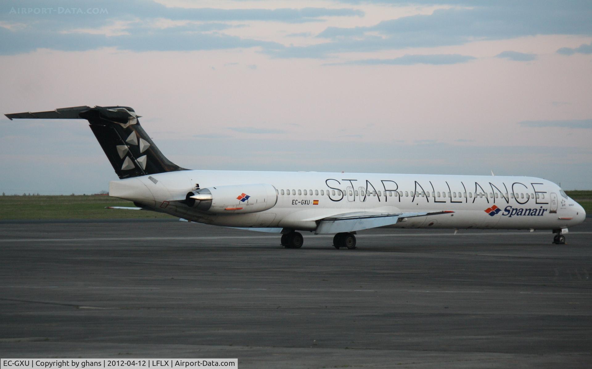 EC-GXU, 1988 McDonnell Douglas MD-83 C/N 49622, Stored