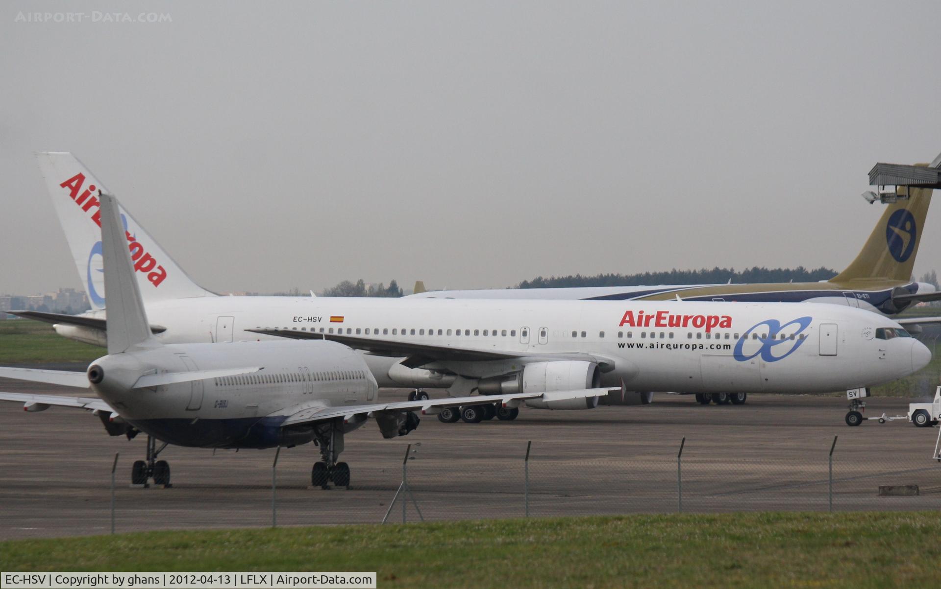 EC-HSV, 2001 Boeing 767-3Q8/ER C/N 29387, To be stored??
