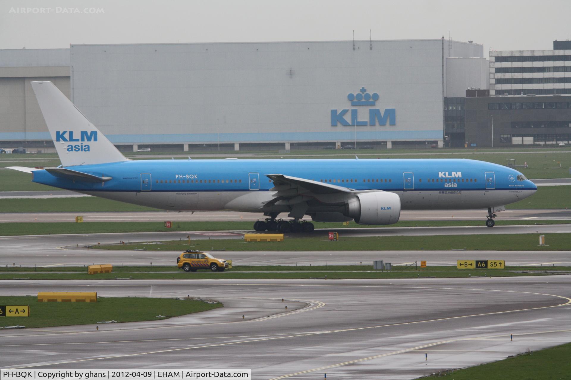 PH-BQK, 2005 Boeing 777-206/ER C/N 29399, Klm Asia