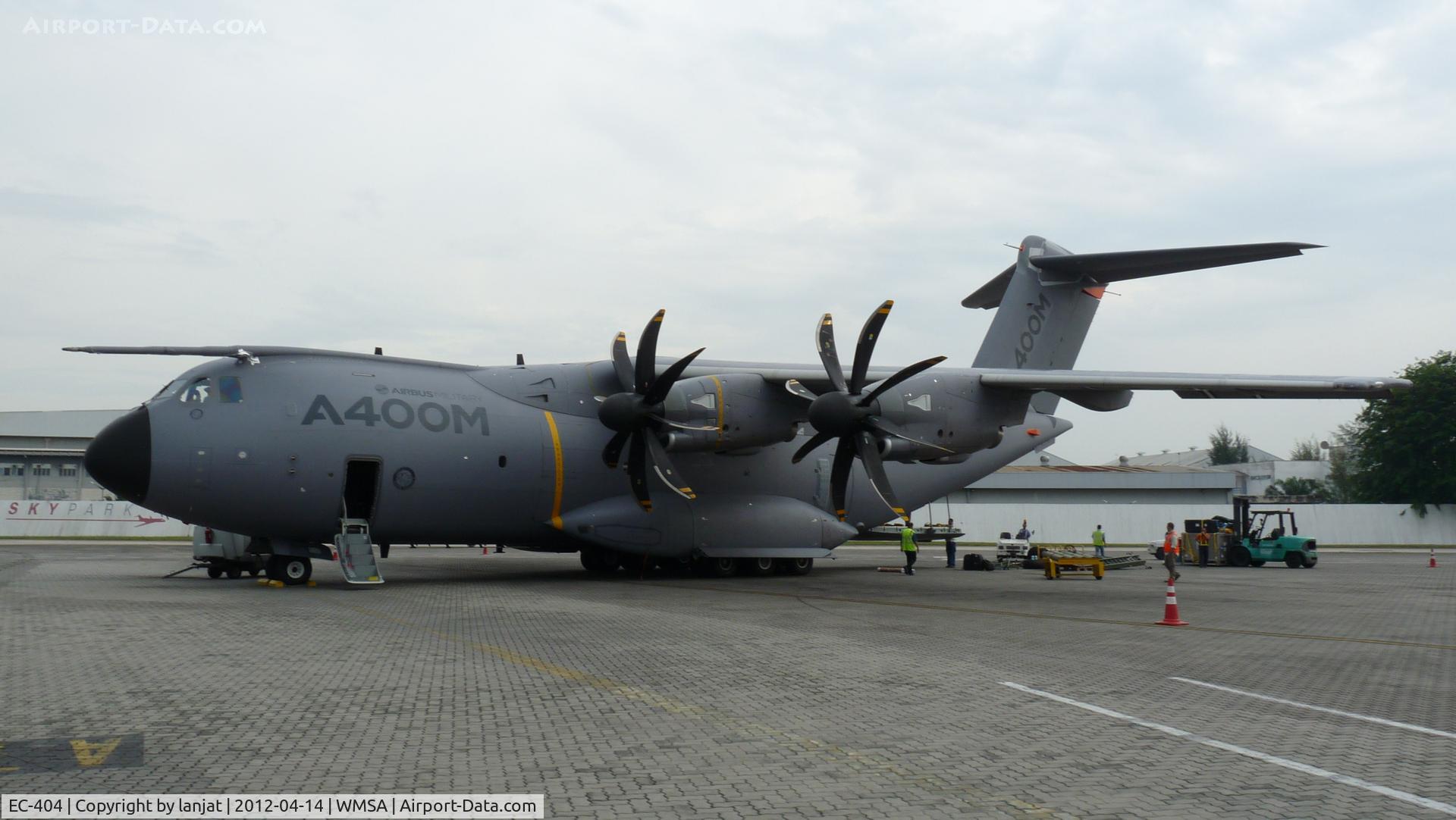 EC-404, 2010 Airbus A400M Atlas C/N 004, At SKypark