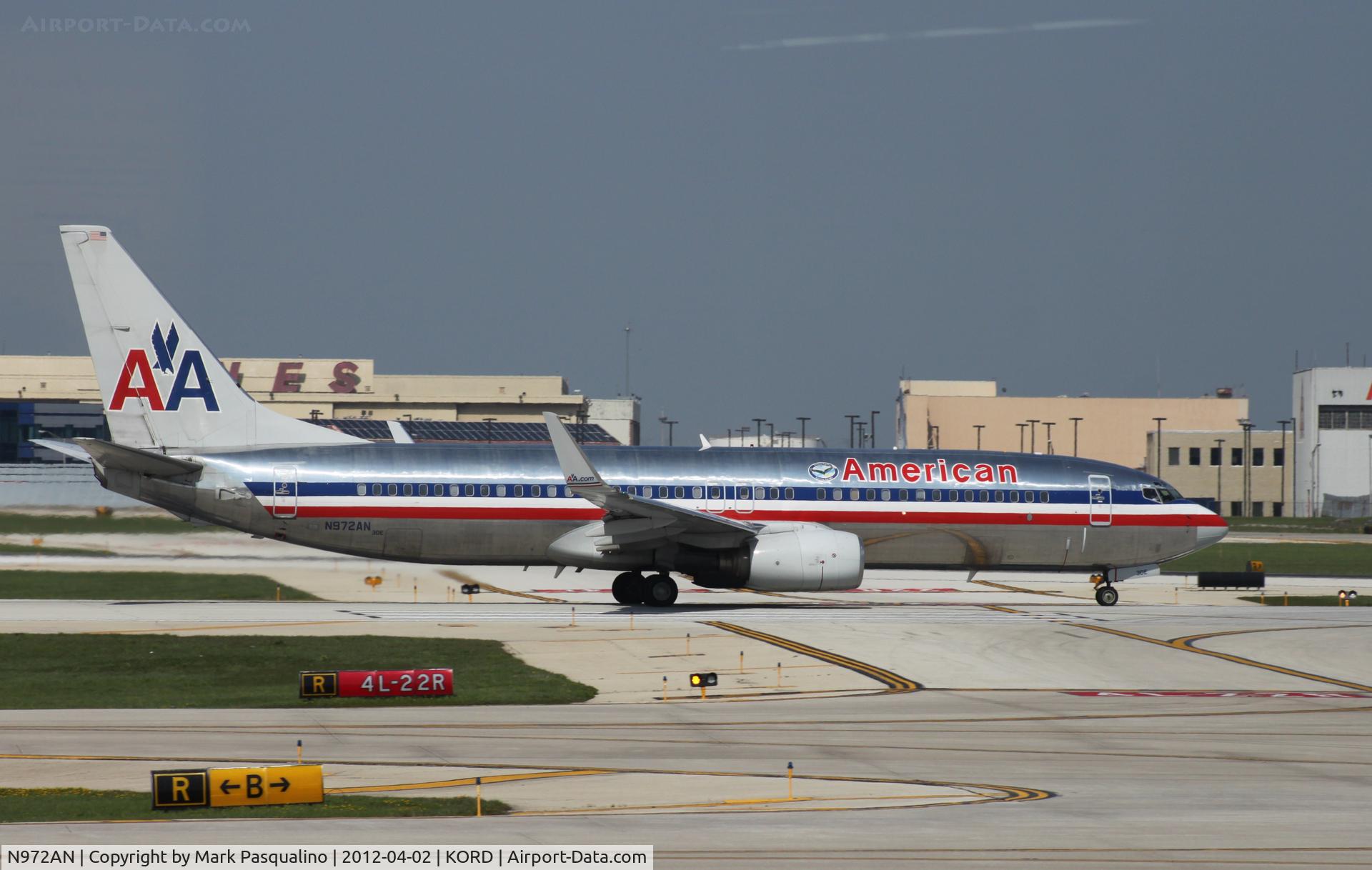 N972AN, 2001 Boeing 737-823 C/N 30097, Boeing 737-800