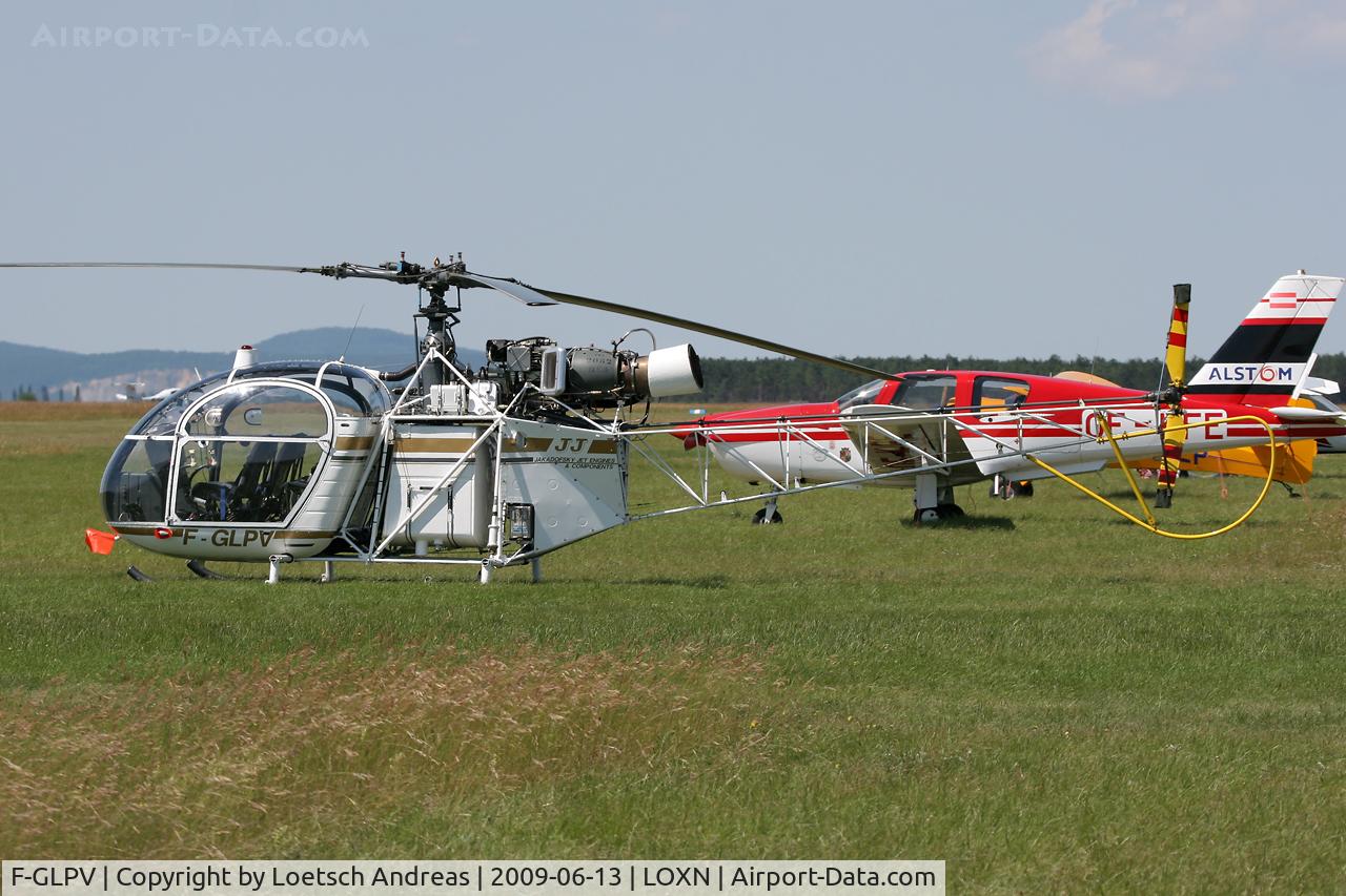 F-GLPV, Sud SE-313B Alouette II C/N 1443, nice old Helicopter