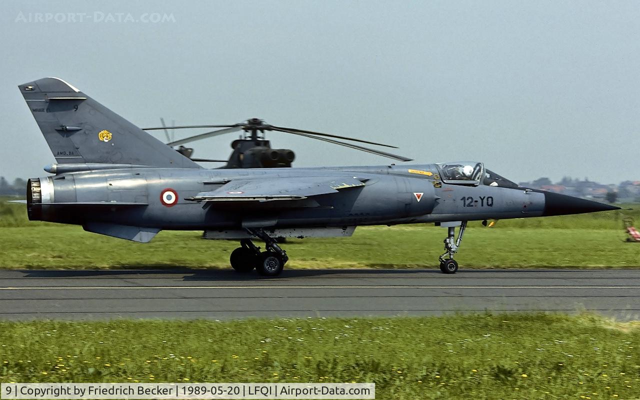 9, Dassault Mirage F.1C C/N 9, taxying to the active
