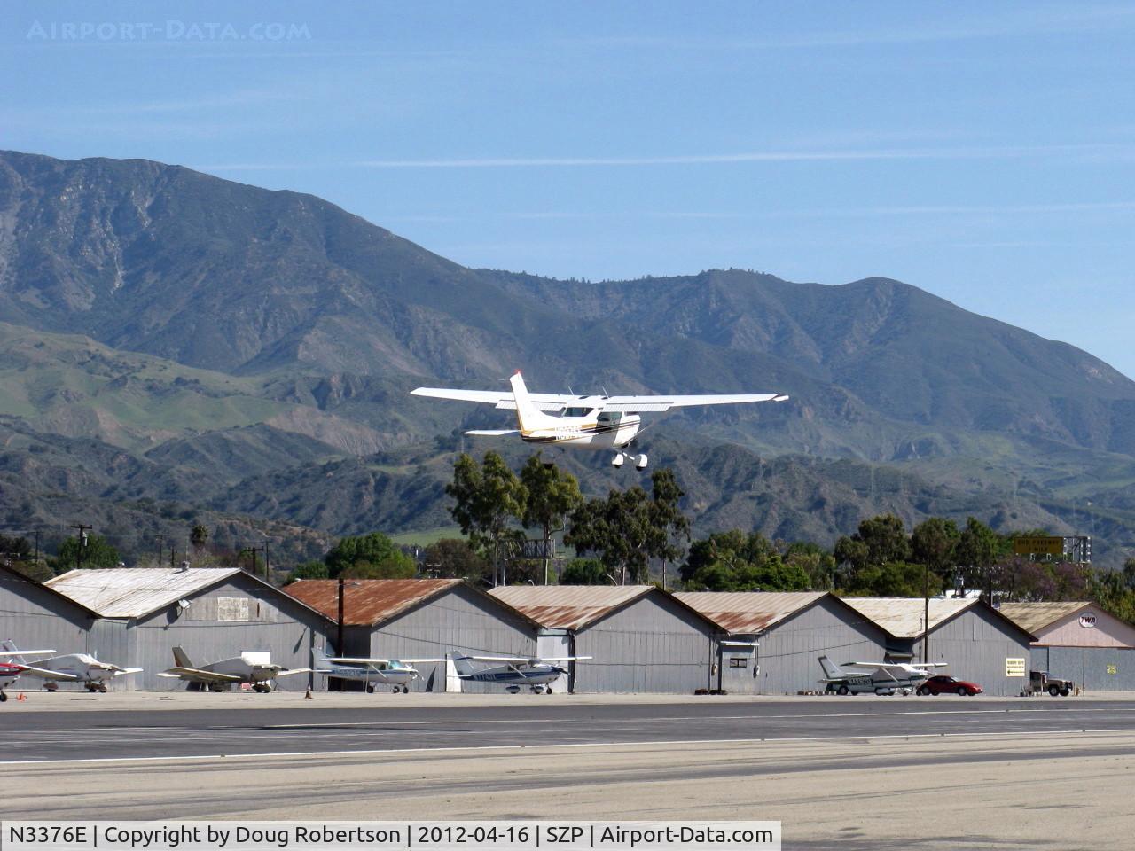 N3376E, 1982 Cessna 182R Skylane C/N 18268243, 1982 Cessna 182R SKYLANE II, Continental O-470-U 230 Hp, climbout Rwy 04
