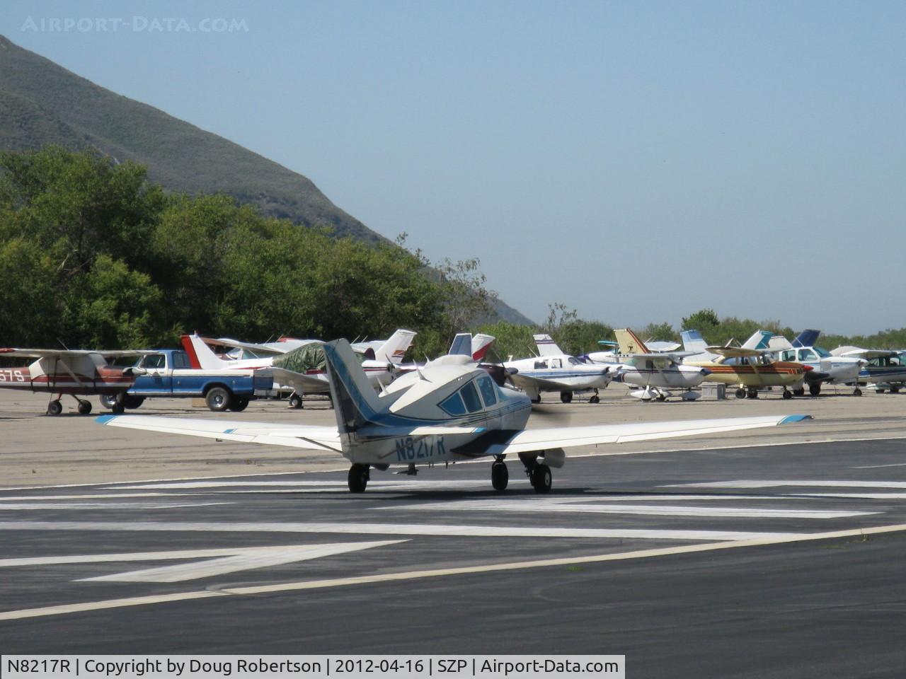 N8217R, 1972 Bellanca 17-30A Viking C/N 30419, 1972 Bellanca 17-30A VIKING, Continental IO-520 300 Hp, takeoff roll Rwy 22