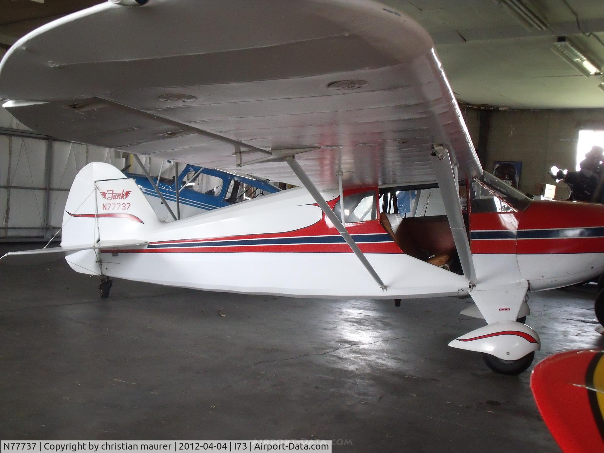 N77737, 1946 McClish Funk B85C C/N 367, FUNK