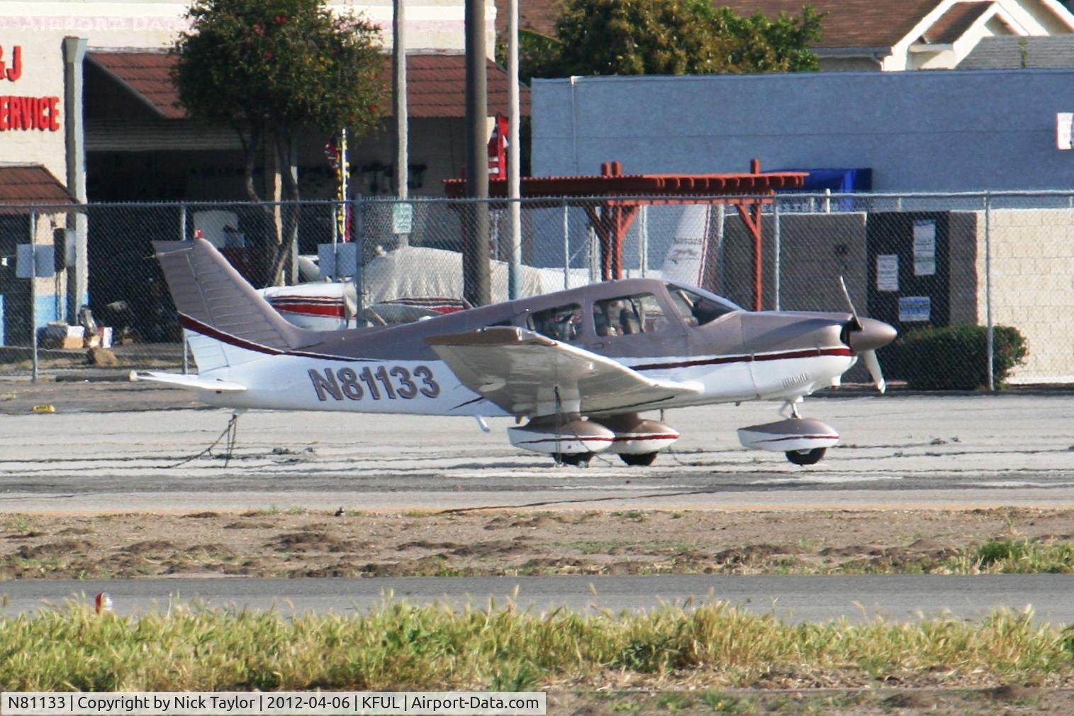 N81133, 1979 Piper PA-28-181 C/N 28-8090133, Parked in transient parking