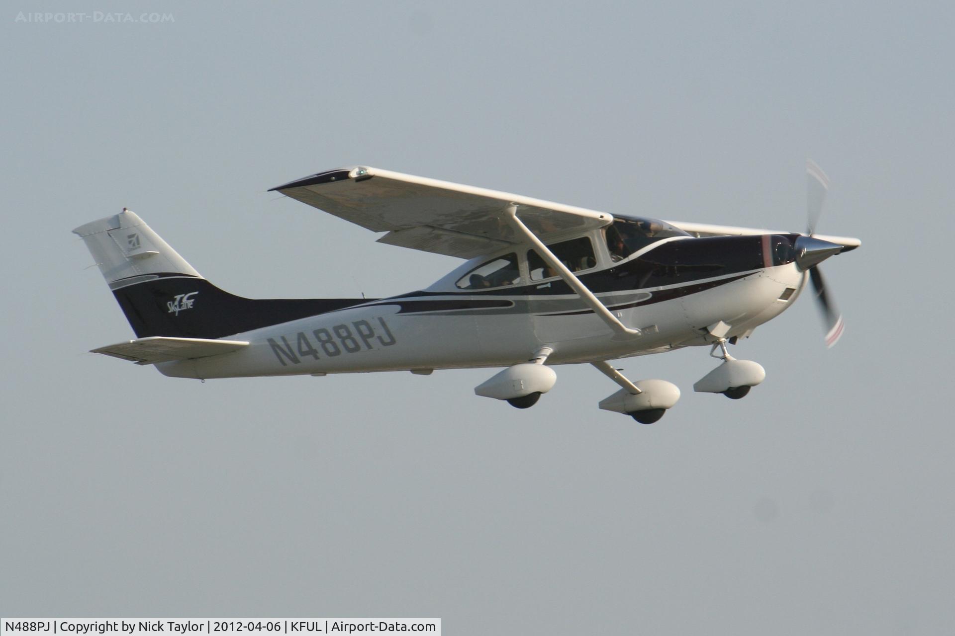 N488PJ, 2004 Cessna T182T Turbo Skylane C/N T18208333, Departing 24