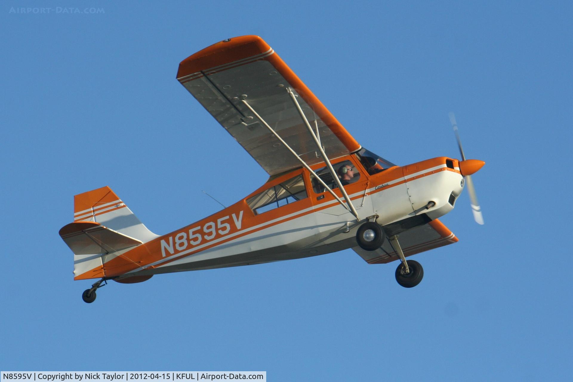 N8595V, 1974 Bellanca 7ECA Citabria C/N 1076-75, Departing 24