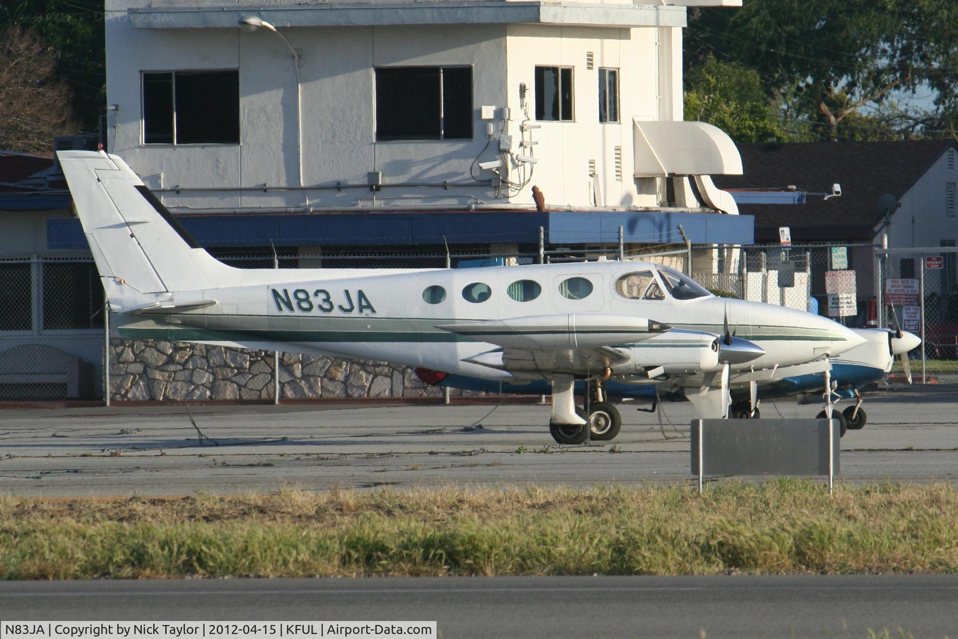 N83JA, 1977 Cessna 340A C/N 340A0324, Parked at FUL
