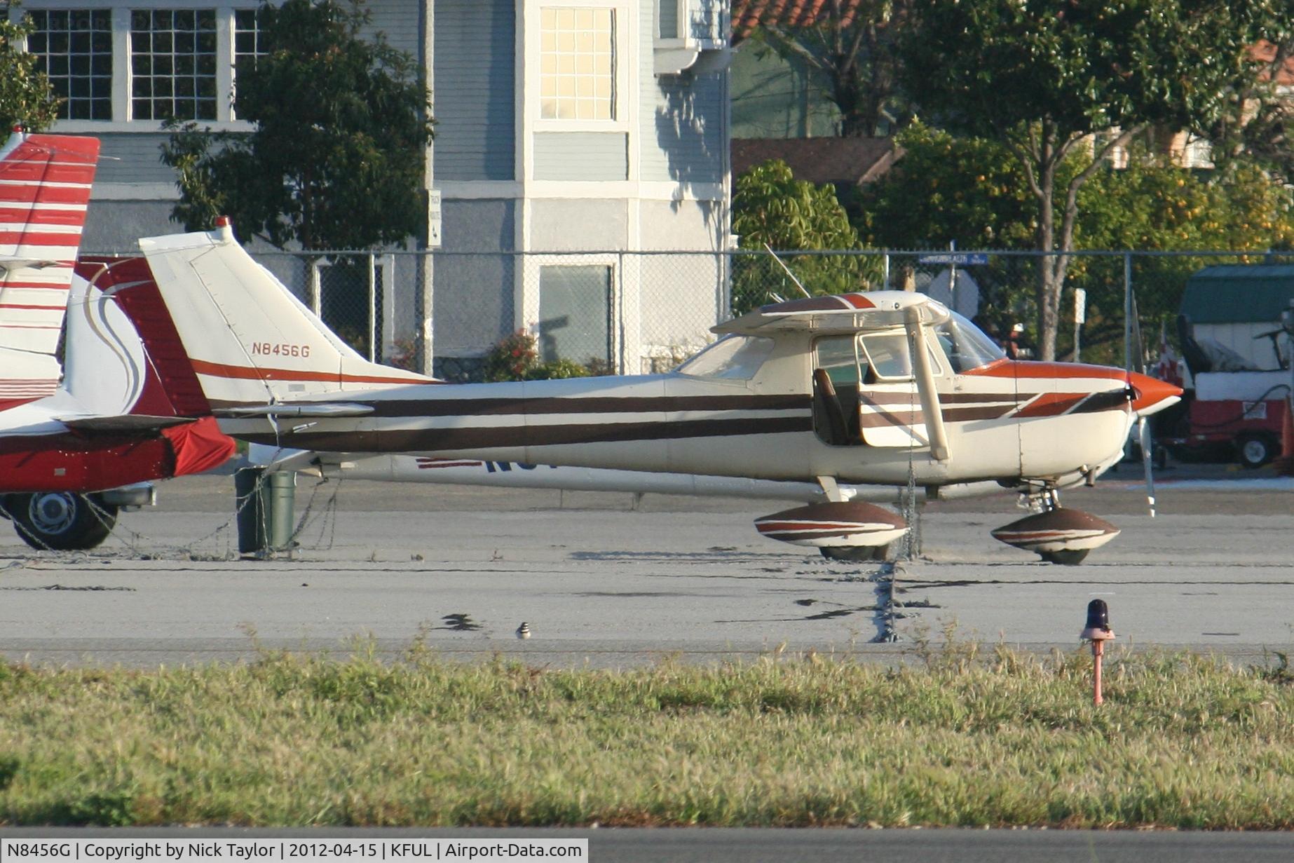 N8456G, 1965 Cessna 150F C/N 15062556, Parked at Fullerton