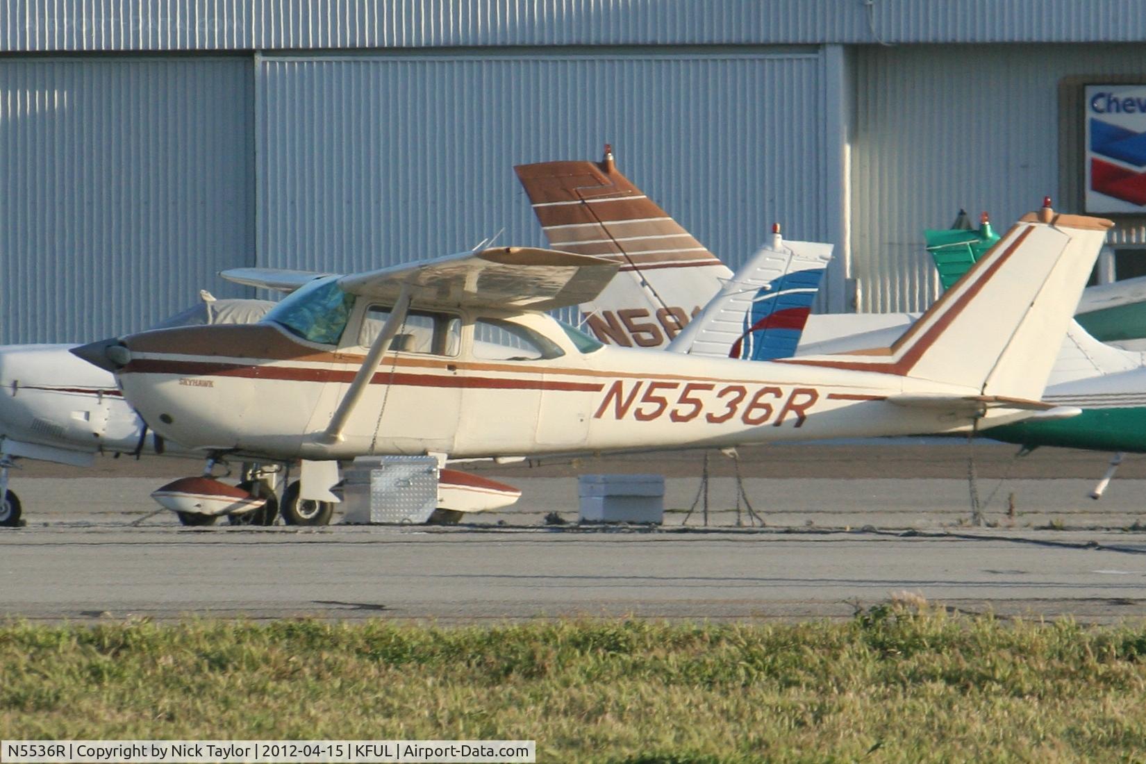 N5536R, 1965 Cessna 172F C/N 17253118, Parked at Fullerton