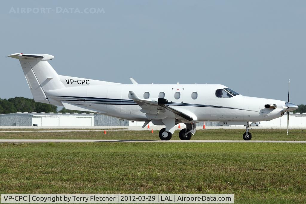 VP-CPC, 2003 Pilatus PC-12/45 C/N 513, 2003 Pilatus PC-12/45, c/n: 513 at 2012 Sun N Fun