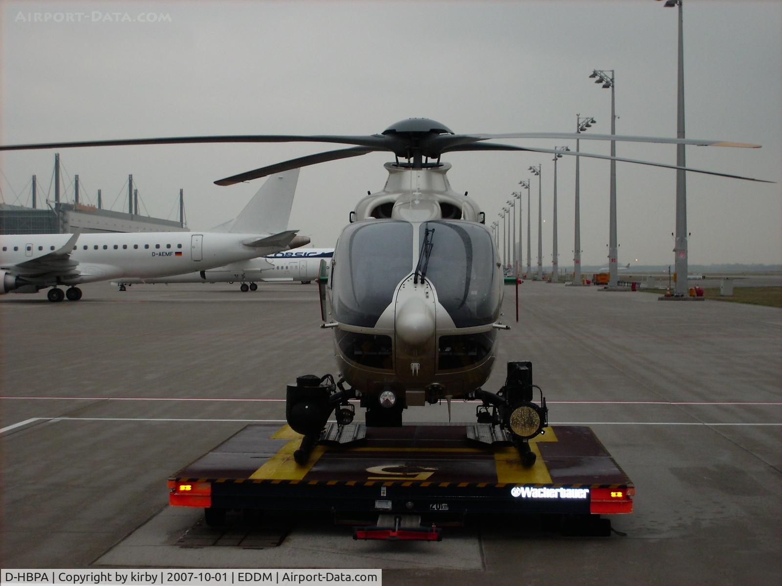 D-HBPA, Eurocopter EC-135P-2+ C/N 7080, April 2012, MUC