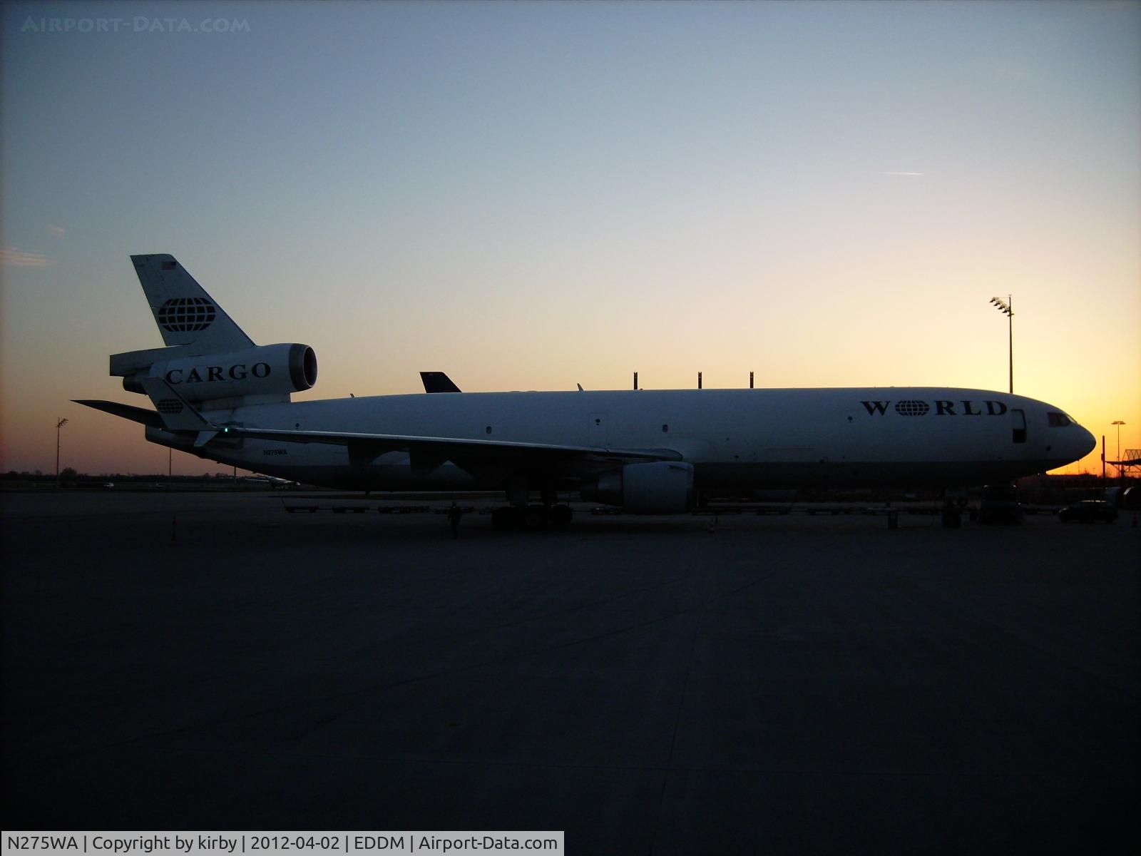 N275WA, 1995 McDonnell Douglas MD-11CF C/N 48631, April 2012, MUC