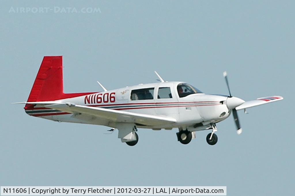 N11606, 1982 Mooney M20J 201 C/N 24-1276, 1982 Mooney M20J, c/n: 24-1276 at 2012 Sun N Fun