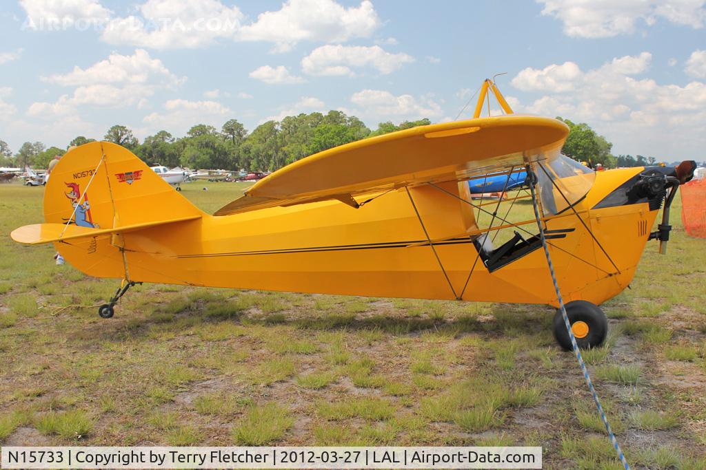 N15733, 1936 Aeronca C-3 C/N A-633, 1936 Aeronca C-3, c/n: A-633 at 2012 Sun N Fun