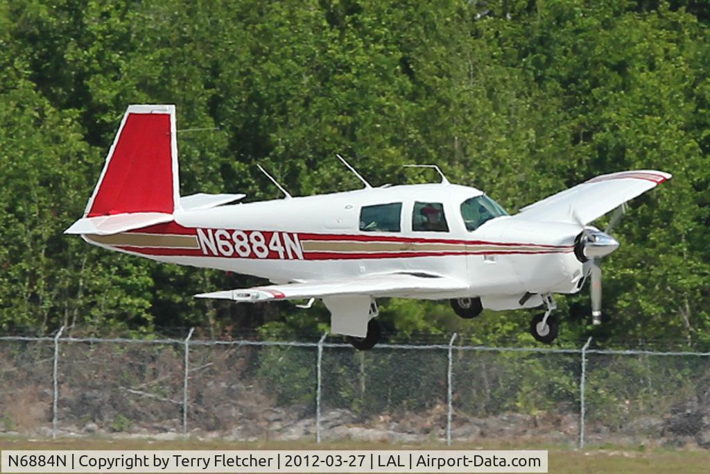 N6884N, 1968 Mooney M20C Ranger C/N 680157, 1968 Mooney M20C, c/n: 680157 at 2012 Sun N Fun