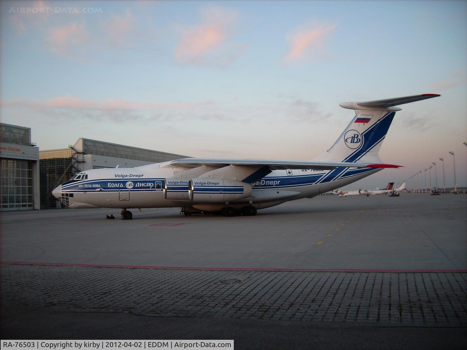 RA-76503, 2011 Ilyushin IL-76TD-90VD C/N 2093422748, April 2012, MUC