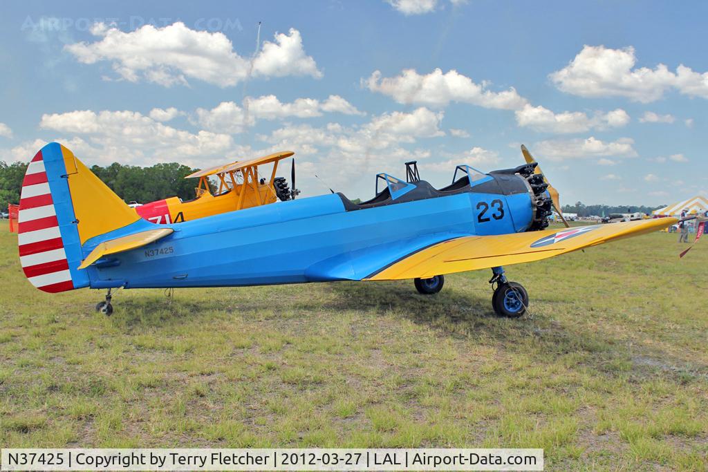 N37425, Fairchild (Aeronca) PT-23A Cornell C/N 4043AE, Fairchild(howard) M-62C(PT-23A), c/n: 4043AE at 2012 Sun N Fun