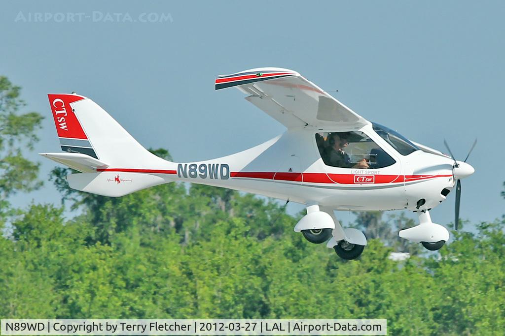 N89WD, 2005 Flight Design CTSW C/N 05-12-06, 2005 Flight Design Gmbh CTSW, c/n: 05-12-06 at 2012 Sun N Fun