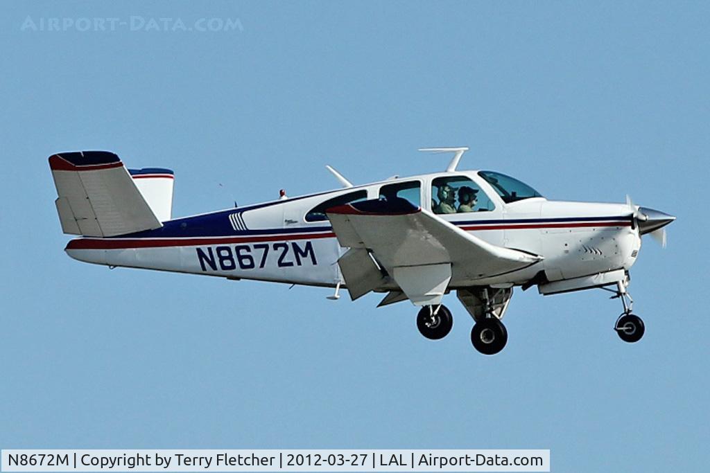 N8672M, 1963 Beech P35 Bonanza C/N D-7266, 1963 Beech P35, c/n: D-7266 at 2012 Sun N Fun
