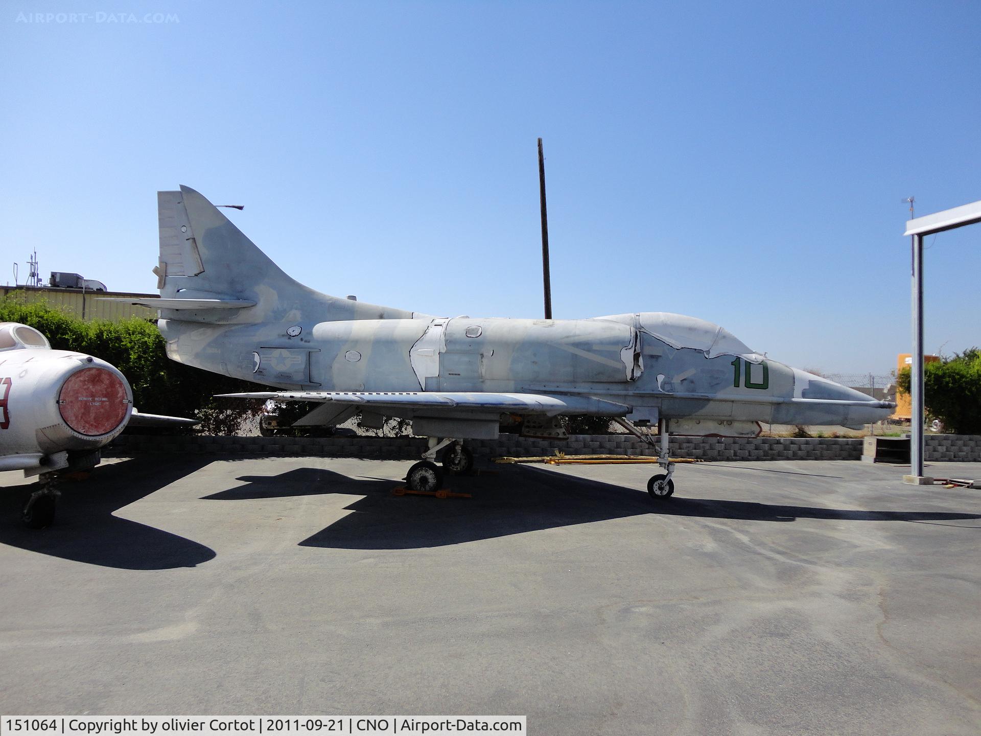 151064, Douglas A-4E Skyhawk C/N 13234, Chino museum