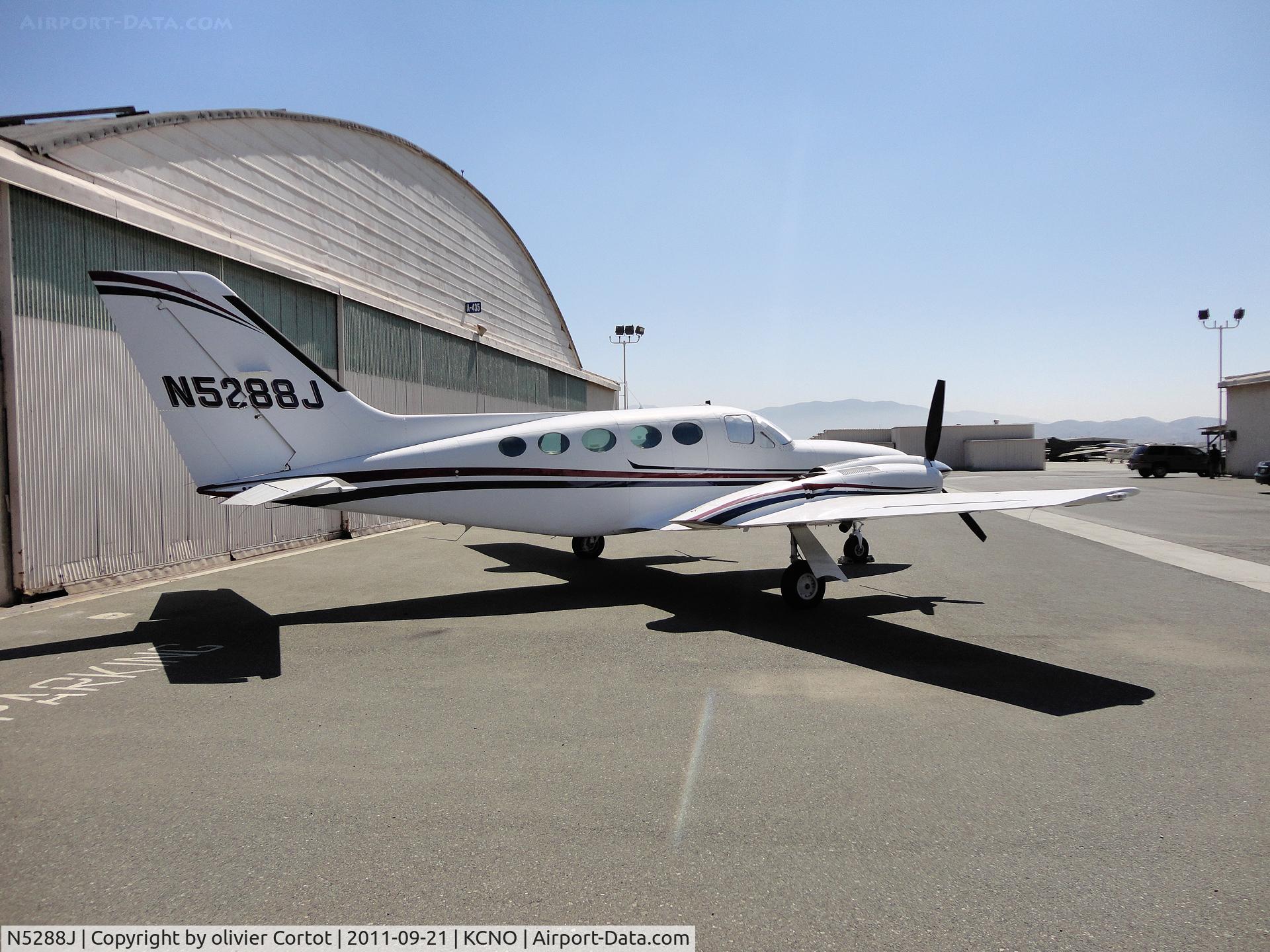 N5288J, 1976 Cessna 421C Golden Eagle C/N 421C0158, Chino airport