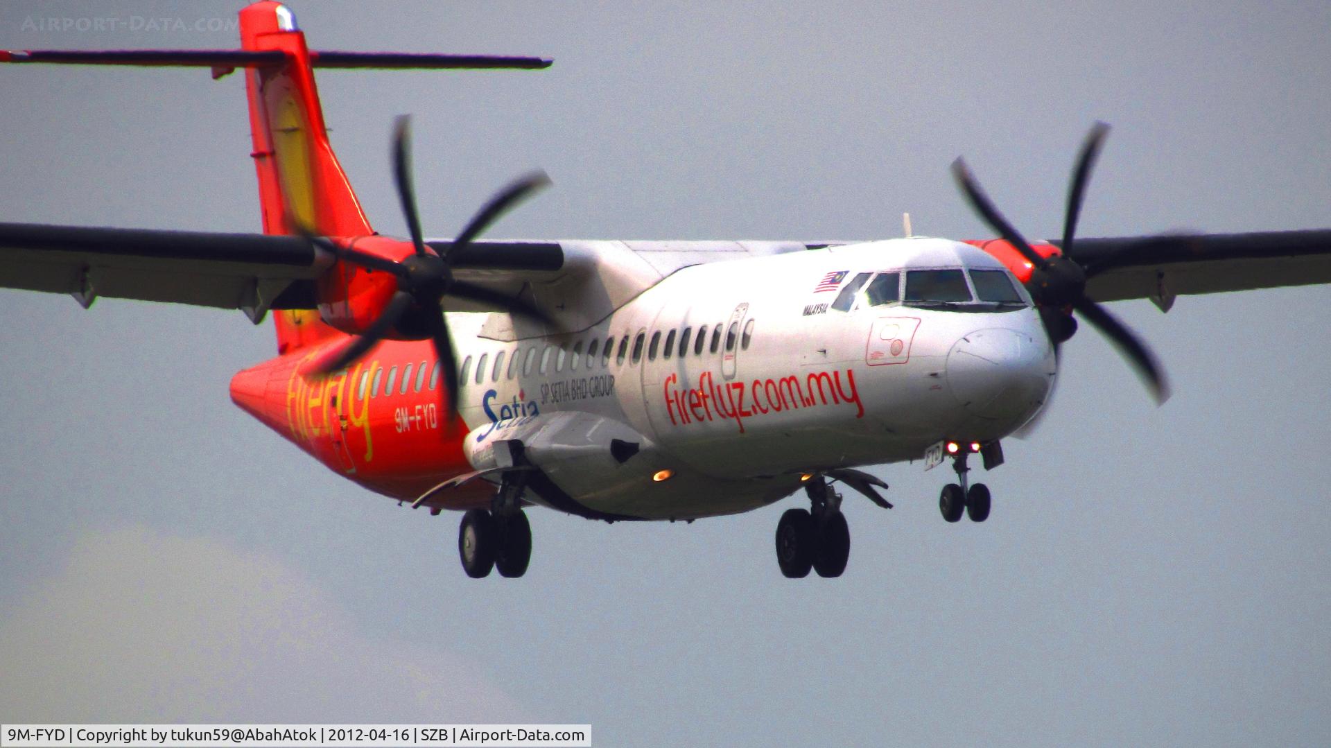 9M-FYD, 2008 ATR 72-212A C/N 830, Firefly