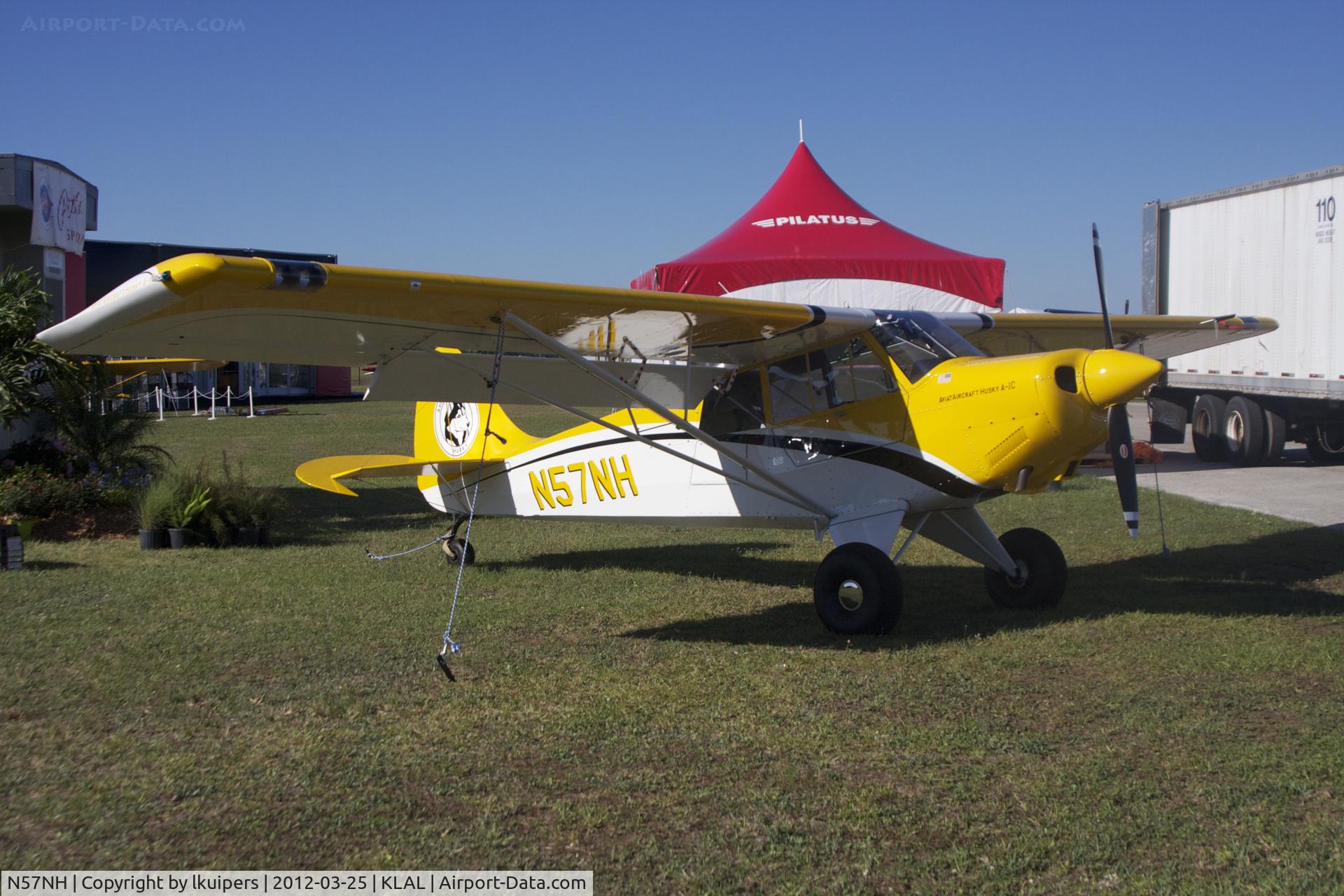 N57NH, Aviat A-1C-180 Husky C/N 3122, At Sun 'n Fun 2012