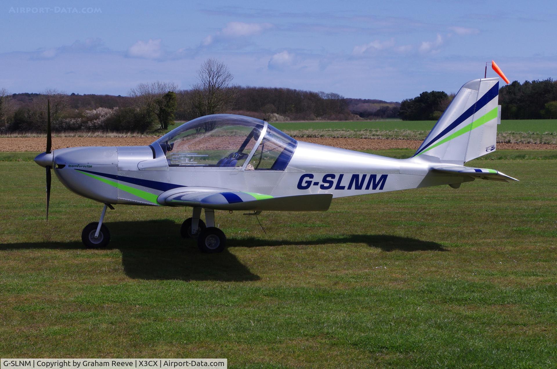 G-SLNM, 2010 Cosmik EV-97 TeamEurostar UK C/N 3717, Parked at Northrepps.