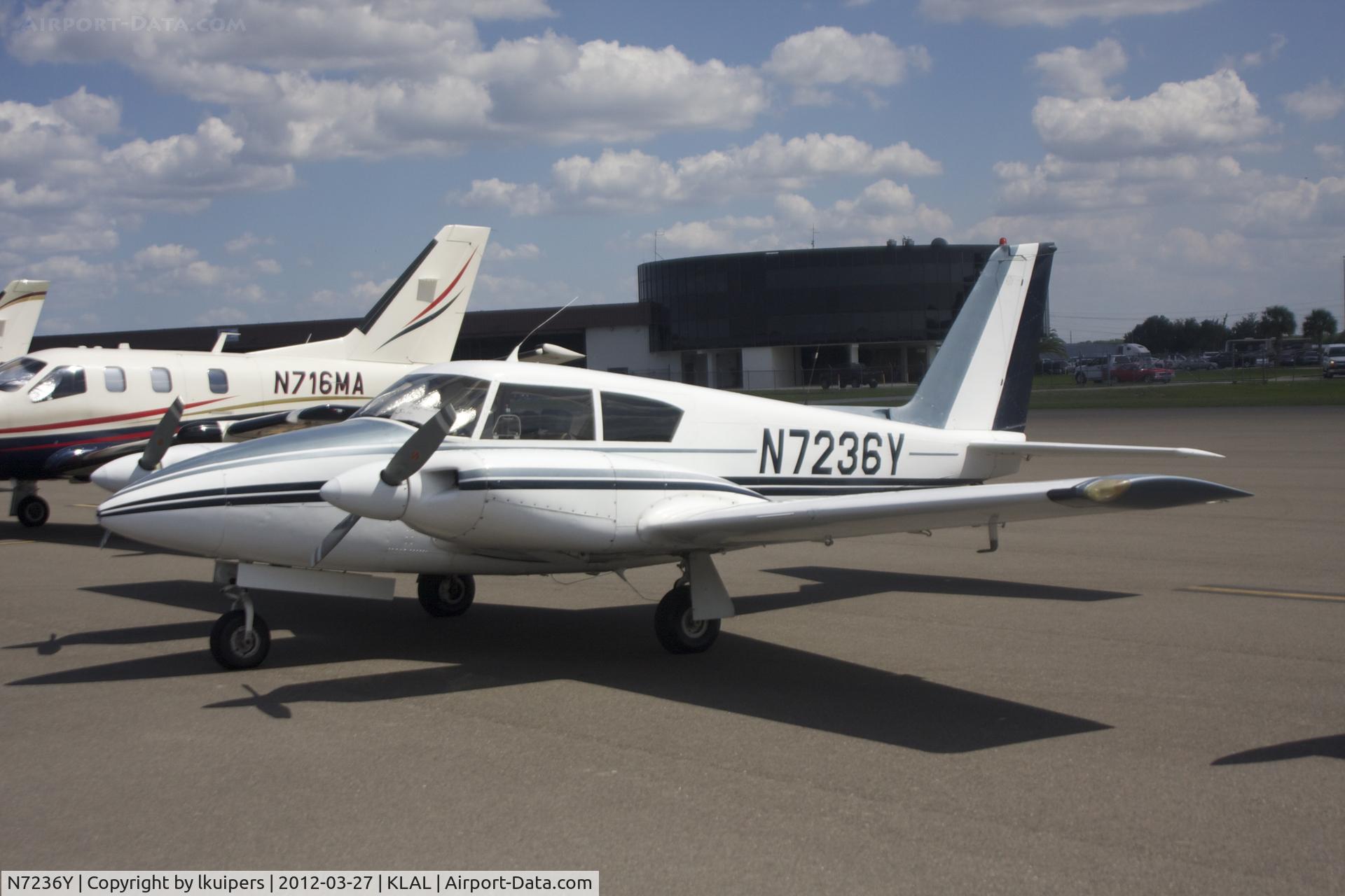 N7236Y, 1964 Piper PA-30 Twin Comanche C/N 30-260, At Sun 'n Fun 2012