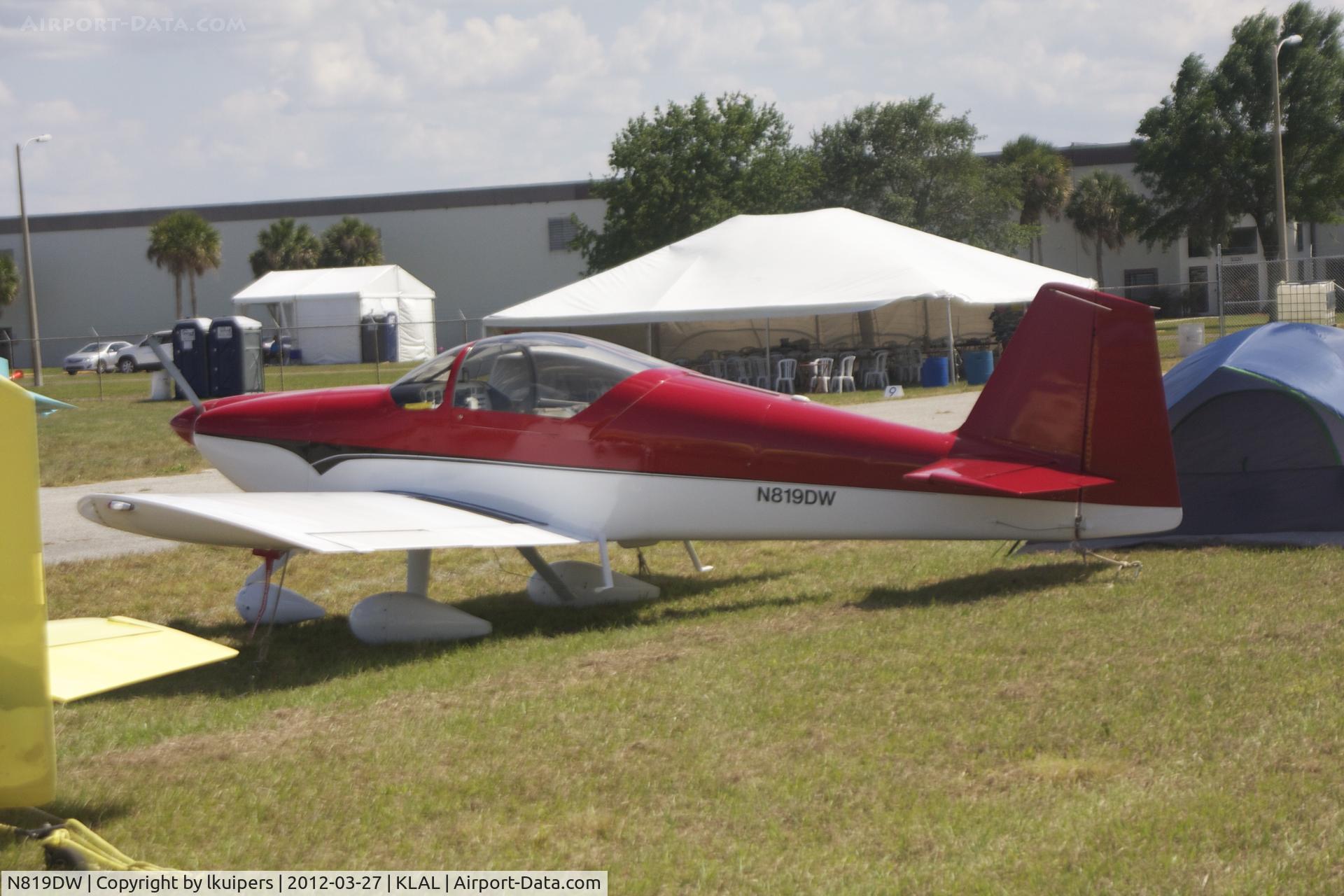 N819DW, 2004 Vans RV-6A C/N 25374, At Sun 'n fun 2012
