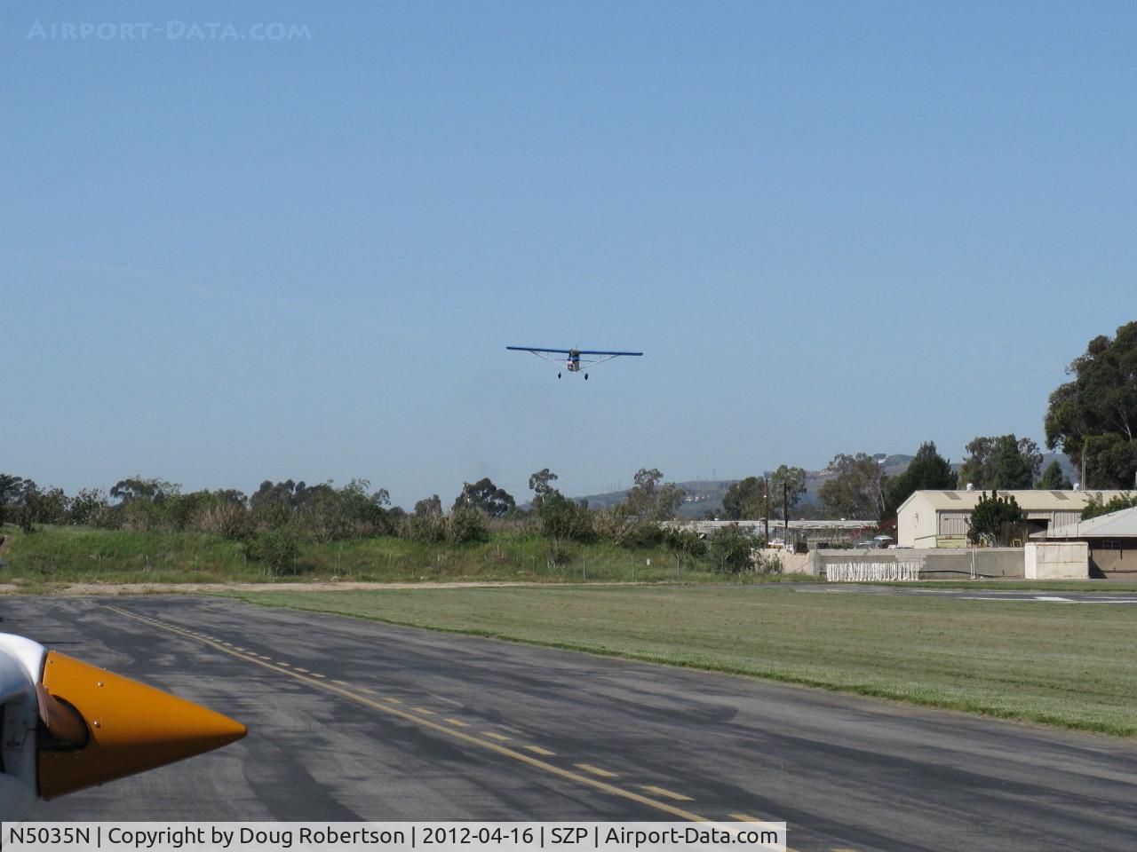 N5035N, 1978 Bellanca 8KCAB Decathlon C/N 470-79, 1978 Bellanca 8KCAB DECATHLON, Lycoming AEIO-320 150 Hp, on final Rwy 04