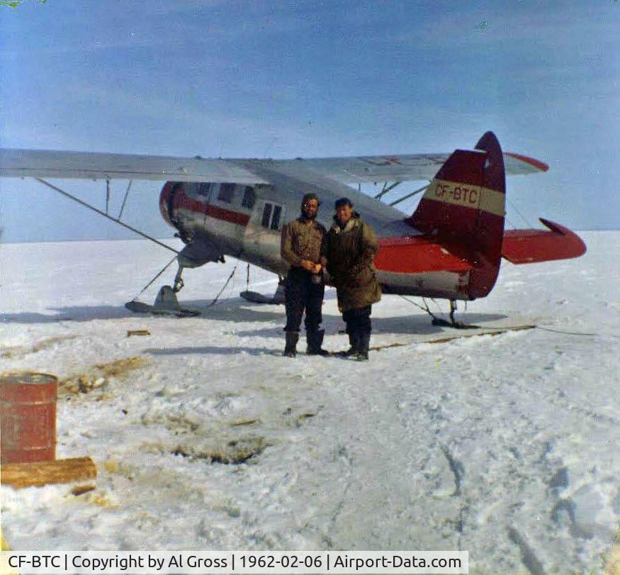 CF-BTC, 1940 Noorduyn Norseman IV C/N 29, CF-BTC at Keller Lake NWT in 1962